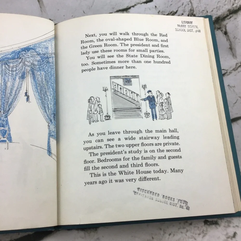 Vintage A Book to Begin on The White House Mary Kay Phelan 1962 ExLib